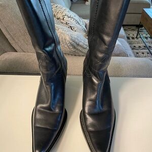 Franco Sarto black western style boots